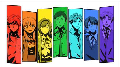 Athah Anime Monthly Girls' Nozaki-kun Chiyo Sakura Umetarou Nozaki Masayuki Hori Hirotaka Wakamatsu Mitsuya Maeno Yuzuki Seo Mikoto Mikoshiba 13*19 inches Wall Poster Matte Finish Paper Print