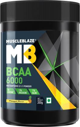 MUSCLEBLAZE Instantized BCAA Powder 6000 Amino Acid supplement BCAA