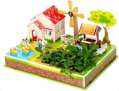 Zivaa Zilipoo Unique 3D Puzzle game With Real Plant Seeds