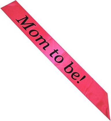 ROCK THE PARTY MOM TO BE SASH BABY SHOWER PARTY SASH