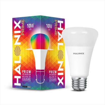 HALONIX Bluetooth PRIZM 10W E-27 Million Colors Smart Bulb