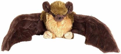 E-Chariot Soft Toys Brown Bat Stuffed Animal Cuddlekins by Wild Republic (12291)  - 10 cm
