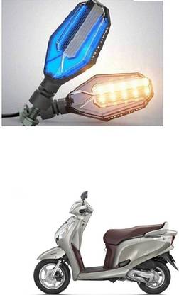 PRTEK Front, Side LED Indicator Light for Honda Aviator