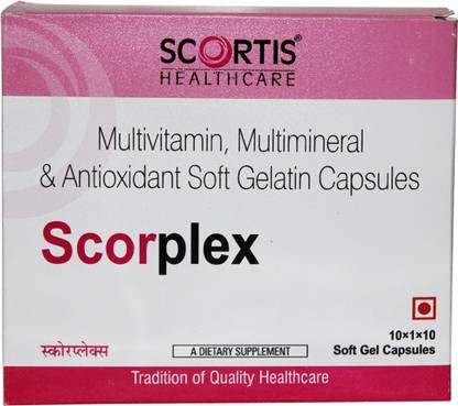 SCORTIS HEALTH CARE Scorplex Soft Cap.