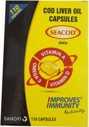 seacod Cod liver Oil Capsule, 110 Cap