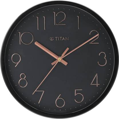Titan Analog 30.8 cm X 30.8 cm Wall Clock