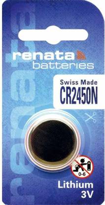 Renata CR2450N Lithium Button Coin Cell Swiss Made   Battery