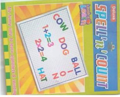 JSK COLLECTION Spell and count laugh & learn Board Game Word Games