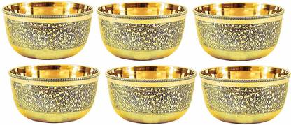 M&V CRAFT PURE Brass Vegetable Bowl CP0010-BEB