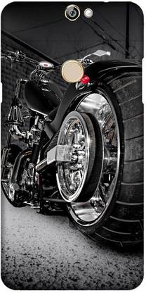 LEEMARA Back Cover for Coolpad Max A8 - Bike Print On Mobile Back Cover