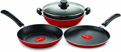 Pigeon 4 PIC FAVOURITE GIFT SET Induction Bottom Non-Stick Coated Cookware Set