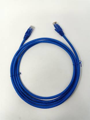DAX Patch Cable 1.5 A 1 m Cat.6A UTP Stranded Patch Cord, 24AWG, 1 meter, Moulded Factory Crimped - 100% Bare Copper, Blue (1.27UM coating, LSZH) (DX-C06A001-B)