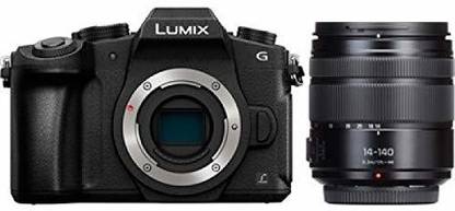 Panasonic DMC-G85HGW-K Mirrorless Camera Body with Single Lens: 14-140 F/3.5-5.6