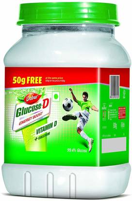 Dabur Glucose D - 500 g (50 g Free) Energy Drink