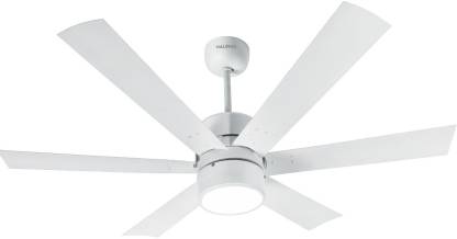 HALONIX HEXA WHITE CF LED 1200 mm Remote Controlled 6 Blade Ceiling Fan