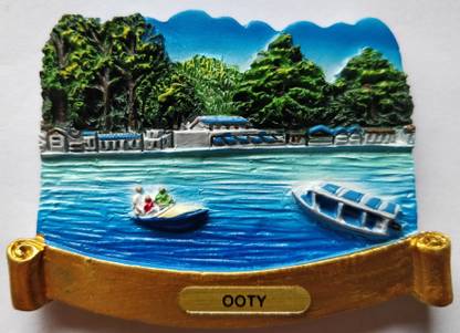 Temple Trees OOTY LAKE Fridge Magnet Pack of 1