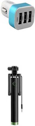 DAKRON Selfie Stick Accessory Combo for Huawei Mate 20 Pro