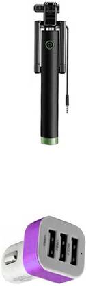 DAKRON Selfie Stick Accessory Combo for OnePlus 7