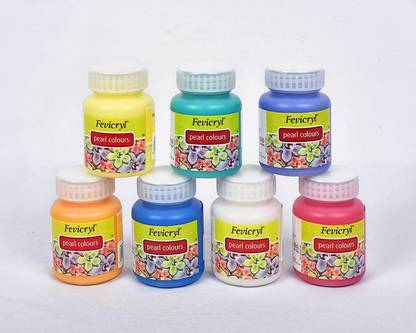 Fevicryl Pearl Metallic Colours combo