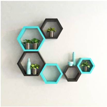 MHW HANDICRAFT MDF (Medium Density Fiber) Wall Shelf