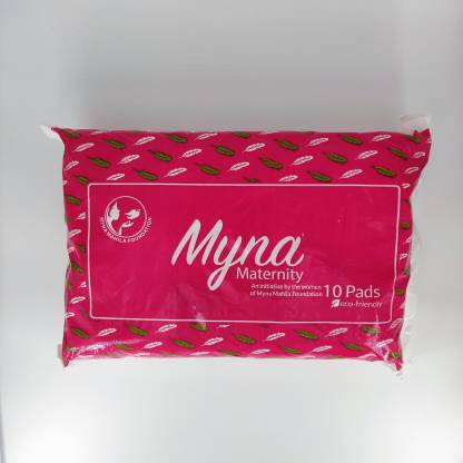 Myna Mahilafoundation Ultra-Soft Cotton Maternity Pads Sanitary Pad