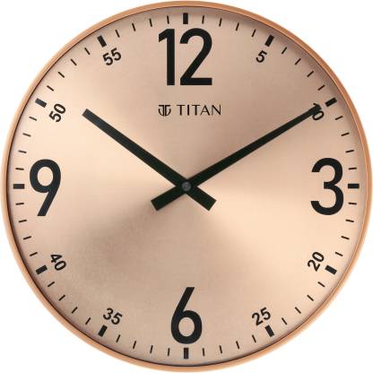 Titan Analog 36 cm X 36 cm Wall Clock