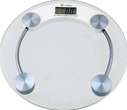 Zeom ®6MM Weighing Scale Weighing Scale  (White) Weighing Scale