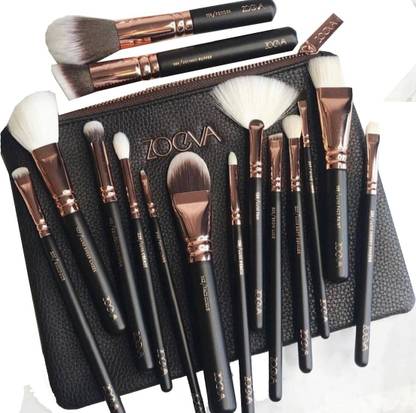 ZOEVA 15 Pieces Makeup Brush Set (Color May Vary)