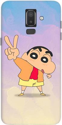 MyBestow Back Cover for Samsung Galaxy A6 Plus ( Shinchan , Cartoon , Cute )