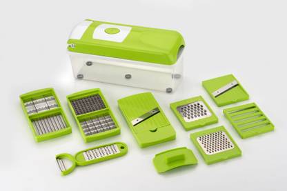 JEN Advance 12 IN 1 Multi-Purpose Vegetable & fruit Grater, Slicer, Cutter, Vegetable & Fruit Grater & Slicer