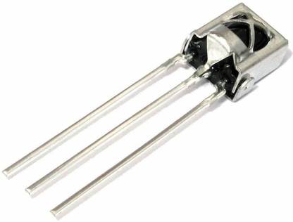 Ihc TSOP-1838 Infrared Sensor IR Receiver for ARDUINO AVR (PACK OF 5) by Indian Hobby Center… Motor Control Electronic Hobby Kit