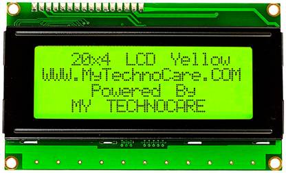 MY TechnoCare 20×4 Character LCD Display Green Display Lights Electronic Hobby Kit