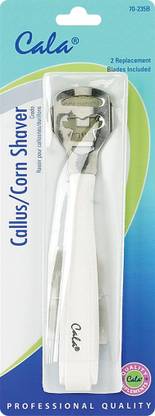 Cala Pedicure Callus Corn Shaver Foot File with German Blades