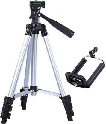 Encul 3110 Portable and Foldable Camera - Tripod with Mobile Clip Holder Tripod
