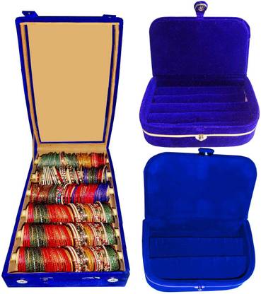 ultimatefashionista combo of 6 roll rod bangle box vanity box vanity box Vanity Box