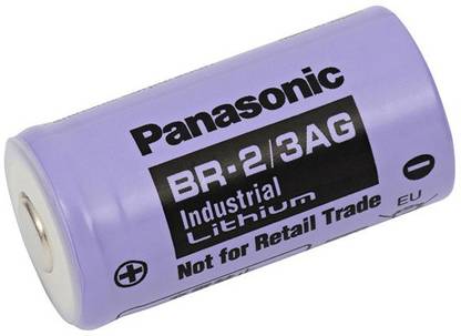 Panasonic BR-2/3AG Industrial Lithium (Multicolor)  Battery