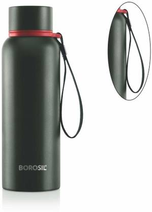 BOROSIL HYDRA TREK 700 BLACK 700 ml Steel Flask