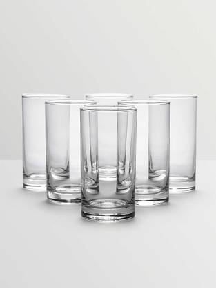 Ocean (Pack of 6) Fin Line 6pcs Glass Set- 280ml Glass Set Water/Juice Glass
