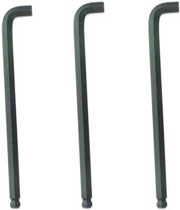 BONDHUS 26549 1.27mm Stubby Ball End L-wrench Allen Key Set