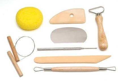 Darice 8 Piece Pottery Tool Set
