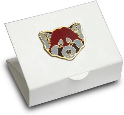 WWF Red Panda Face Lapel Pin Brooch Brooch