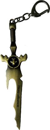 AVI LEAGUE OF LEGENDS Riven Bunny Girl weapon Locking Key Chain