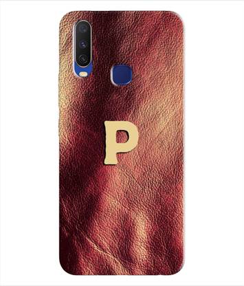 XPRINT Back Cover for Vivo Y12 - Alphabet P