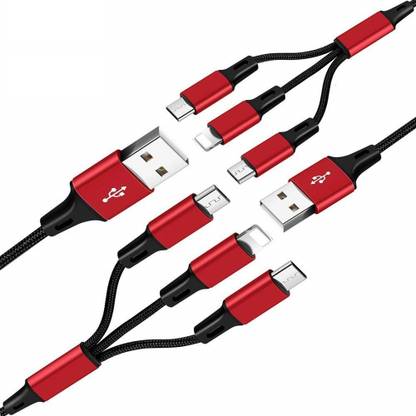 BOSCO Micro USB Cable 2 A 1.2 m 3 In1 USB Fast Charging Cable