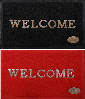KUBER INDUSTRIES PVC (Polyvinyl Chloride) Door Mat