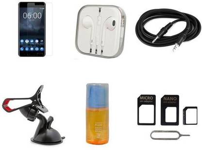 Mudshi Screen Protector Accessory Combo for Nokia 5