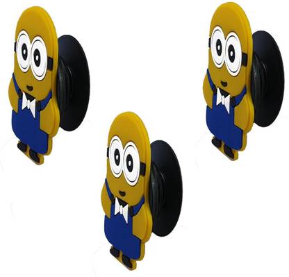 Freya PACK OF 3 MINION GRIP PHONE STAND 3D Mobile Holder