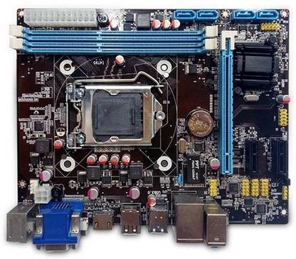 HIS PLUS H81-D LGA 1150Socket Micro-ATX Intel H81 Express Chipset DDR3 Motherboard for Desktop
