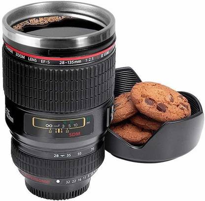 Lady Bazaar Camera lance design Plastic Coffee D1 Plastic Coffee Mug