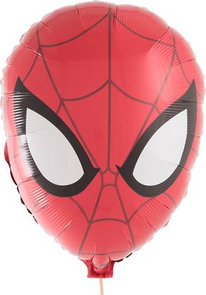 BashNSplash Printed Avengers Face foil Balloon Spiderman cartoon set birthday Party balloon Balloon